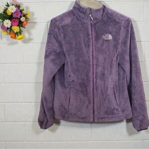 THE NORTH FACE JACKET  Fluffy Purple Full Zip Women’s Size Medium 1024-8